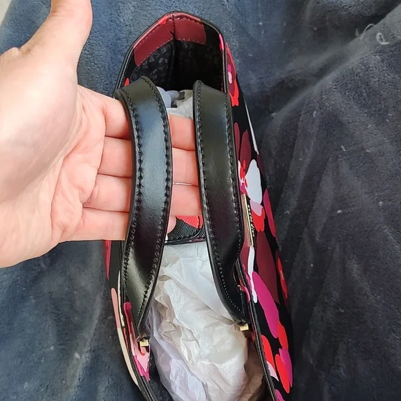 Kate Spade Grant Street Juno grainy vinyl leather trim mini tote. - Picture 7 of 15